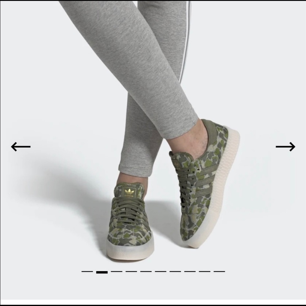 Adidas Sambarose Olive Camo